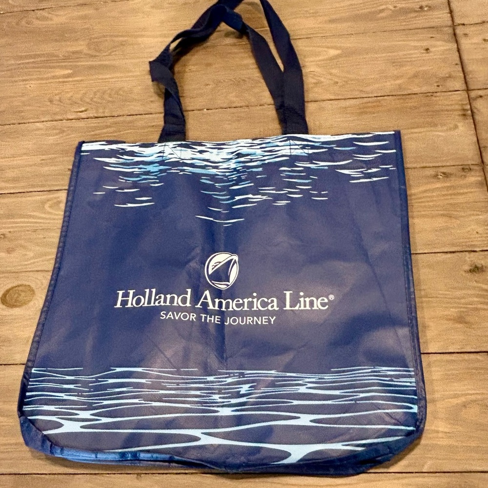 Holland America Line Blue Tote Bag